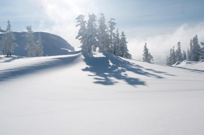 Snow at Baker